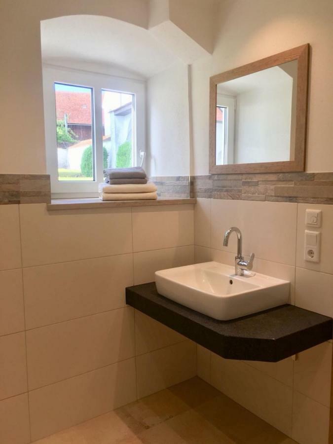 Ferienwohnung Zum Dorfwirt Riedenburg Esterno foto